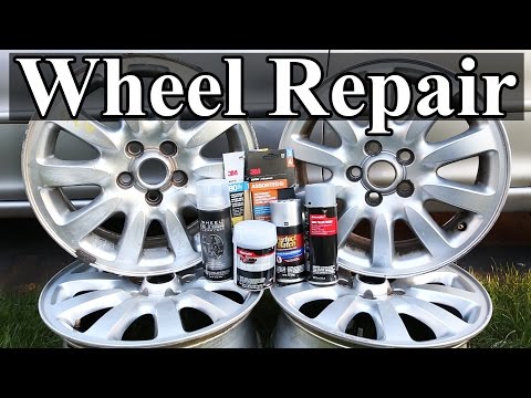 How to Repair Wheels with Curb Rash and Scratches