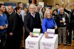 Malcolm and Lucy voting