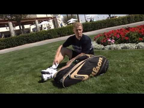 Wilson Tennis- Dmitry Tursunov's Bag Check Uncut