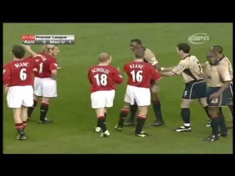 Manchester United 0-1 Arsenal 2001-02 (Title won at Old Trafford)