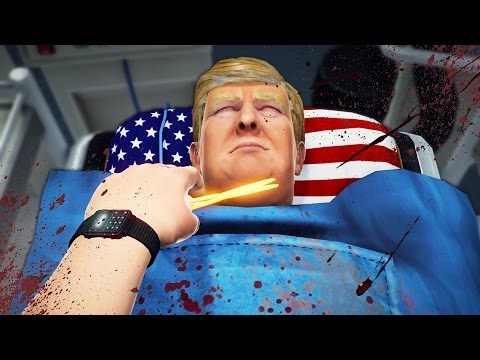 WOULD YOU DO IT?? | Surgeon Simulator Trump DLC