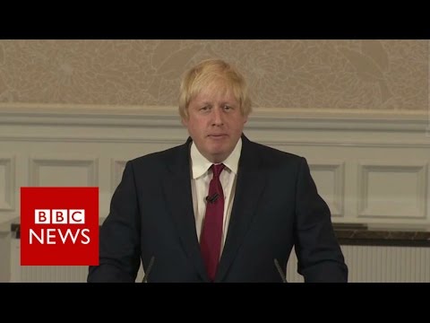 Boris Johnson out of contest for Conservative Party leadership - BBC News