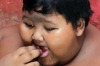 Arya Permana, 10, weighs 192kg.