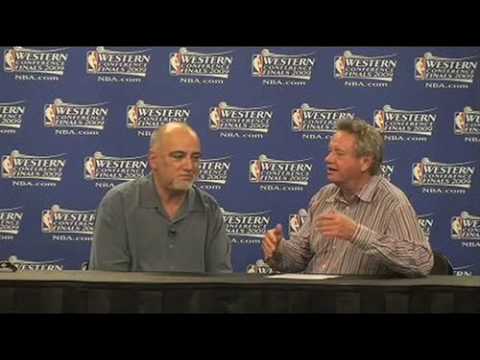 Bill Plaschke, Woody Paige on Lakers-Nuggets Game 1