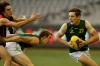 On the burst: Mitchell Hibberd evades an opponent during the under-18 championships