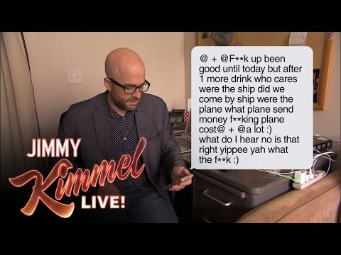 Kimmel Staffers Read Dad Texts