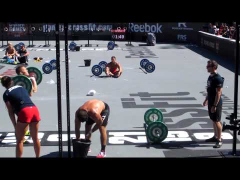 Rich Froning Does Fran - CrossFit Games 2012