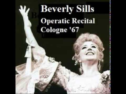 BEVERLY SILLS - OPERATIC RECITAL, COLOGNE 1967