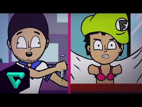 LOCURA EN YANDERE SIMULATOR CON TOWN Y FERNANFLOO - Animación | TGN