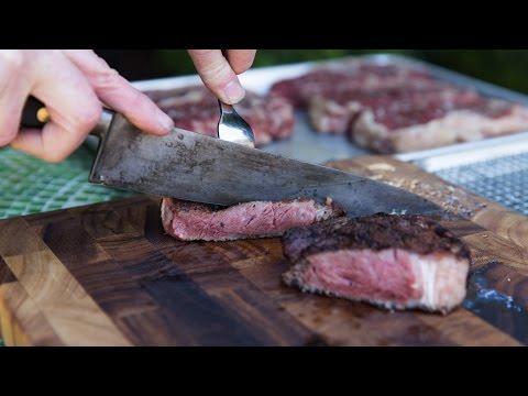 Adam Savage Tests the Best Ways to Sear a Steak!