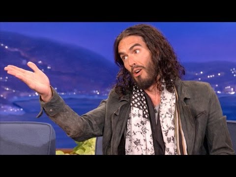 Russell Brand On His New Show "Brand X" - CONAN on TBS