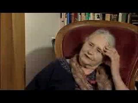 Doris Lessing talking about writing