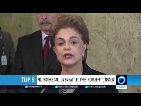 Massive anti-government protesters rock Brazil