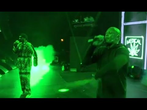 SNOOP BRINGS OUT DRE AT ALL STAR CONCERT