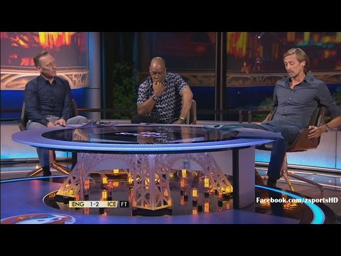 England vs Iceland 1-2 Post Match Pundit Ian Wright Rants Rubbish Players & Roy Hodgson Resigns 2016