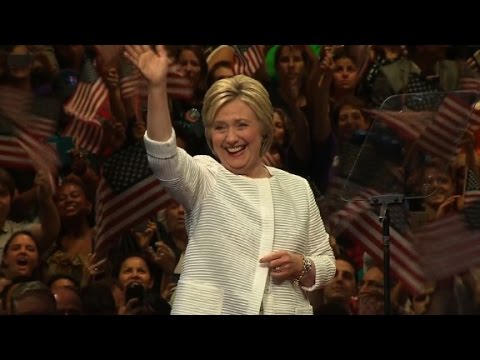 Hillary Clinton makes history (Full speech - June 7, 2016)