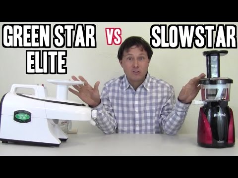 Green Star Elite GSE-5000 vs Slowstar Cold Press Juicer Review