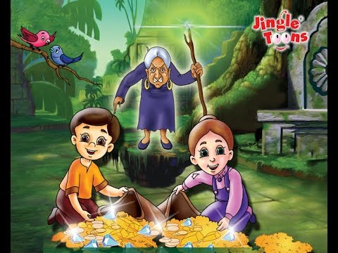 Hansel & Gretel - World famous English fairy tale (story) in cartoon animation by Jingle Toons