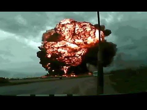 Dramatic footage: Cargo Boeing 747 crashes at Bagram Airfield