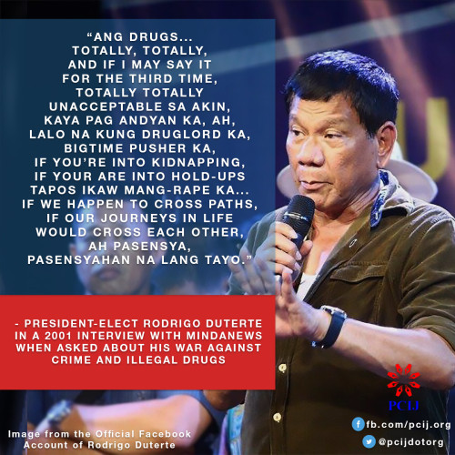 Duterte on Drugs