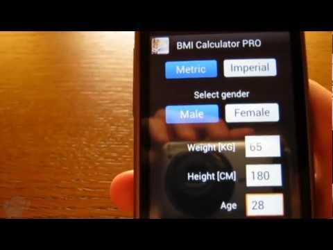 BMI Calculator PRO - Android application