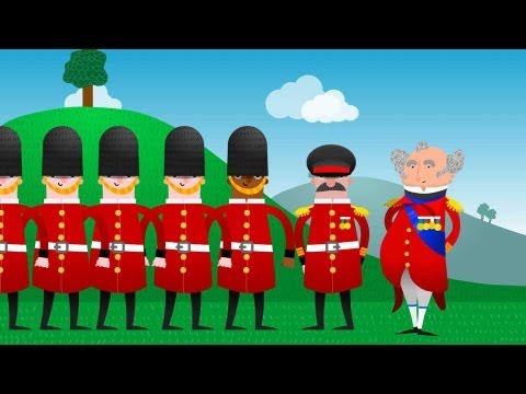 The grand old Duke of York - Nursery Rhyme