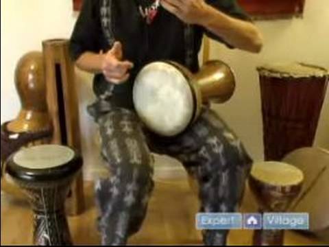 Goblet & Dumbek Drum Lessons : How to Play the Baladi Pattern on a Dumbek Drum