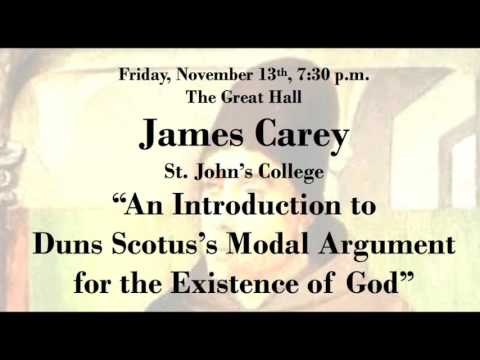 "An Introduction to Duns Scotus's Modal Argument for the Existence of God" by James Carey