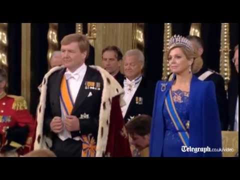 Dutch crowning: Willem-Alexander sworn in as king