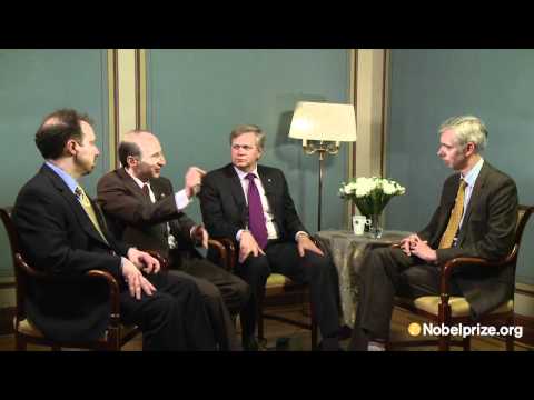 2011 Nobel Laureates in Physics, Saul Perlmutter, Brian P. Schmidt and Adam G. Riess