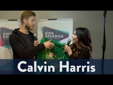 Calvin Harris' Ugly Christmas Sweater!