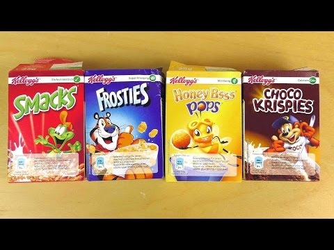 Kellogg's Variety Review [Frosties Smacks Corn Flakes]