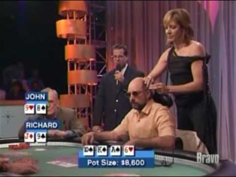 celebrity poker showdown - Allison Janney is Richard schiff's lucky charm