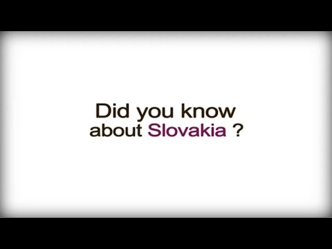 Did you know? - Slovakia - Slovak Business Culture video