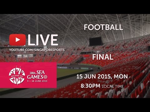 Football Final Thailand vs Myanmar | 28th SEA Games Singapore 2015