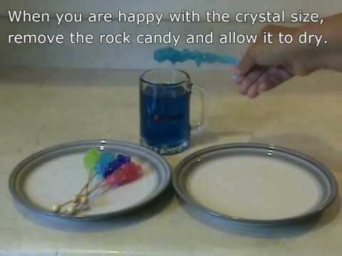 How to Grow Rock Candy or Sugar Crystals