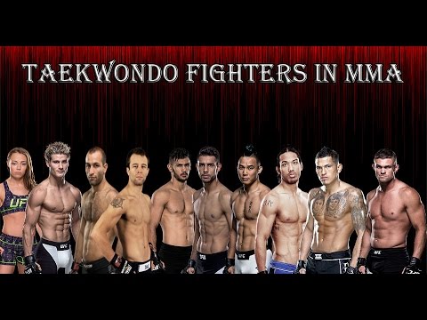 TAEKWONDO FIGHTERS IN MMA HIGHLIGHTS