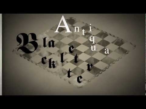 The Story of Blackletter- Animation