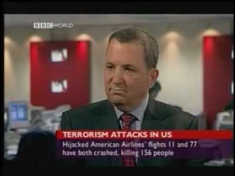 A chief architect of 9-11, Ehud Barak, interviewed on BBC an hour after attacks