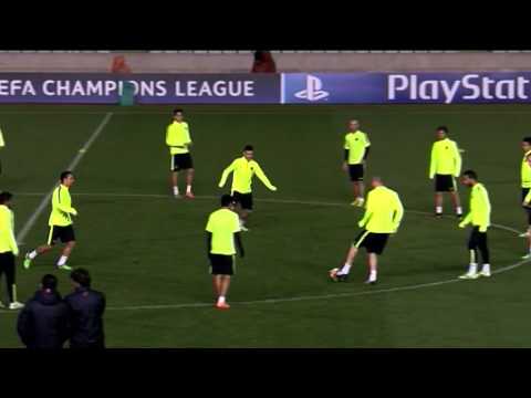 Training session at the GSP Stadium (Cyprus)