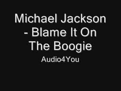 Michael Jackson - Blame It On The Boogie