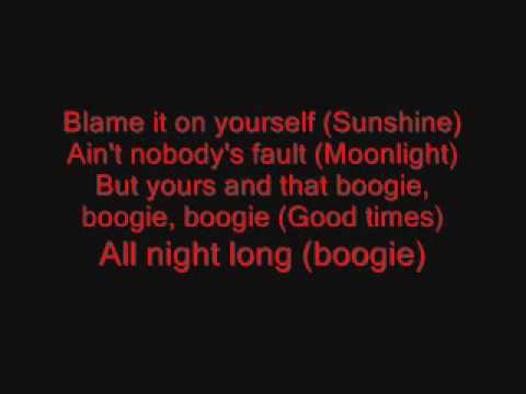 The Jacksons (Blame it on the boogie) lyrics