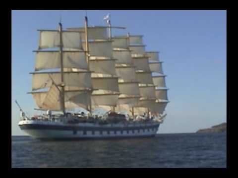 The Royal Clipper sets sail