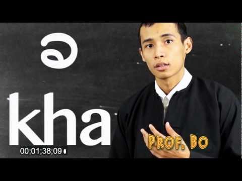 Learn Burmese 01: Consonants!