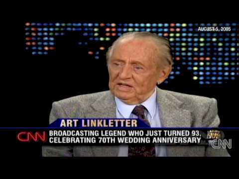 Art Linkletter - Would rather go to Hell than Heaven!? - Larry King Interview