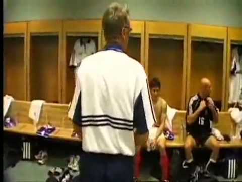 Discours d'avant match et mi-temps finale France Brésil 1998 (les coulisses du sport 3)