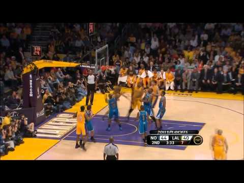 Kobe Bryant's Epic Dunk on Emeka Okafor! - 2011 NBA playoffs Lakers Hornets Game 5