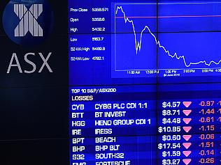 Losses are seen on the ASX 200 at the Australian Securities Exchange in Sydney, Friday, June 24, 2016. The Australian dollar has crashed and the local market has lost around $50 billion in shares as a result of Britain voting to leave the European Union. (AAP Image/Dan Himbrechts) NO ARCHIVING