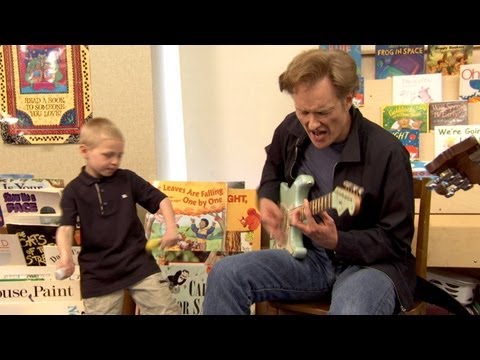 Conan Writes Chicago Blues Songs With School Kids - CONAN on TBS