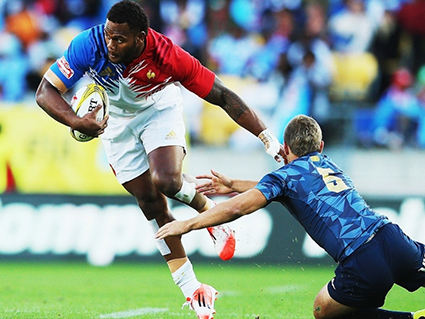 Fiji-born France Sevens wing Virimi Vakatawa ... in the new generation Six Nations squad. Image: Planet Rugby